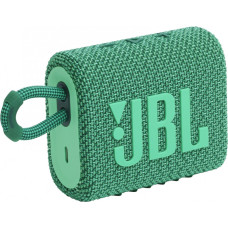 JBL ūdensizturīga portatīvā skanda JBL Go 3 ECO, zaļa - JBLGO3ECOGRN