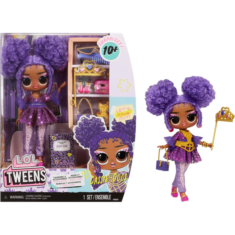 Lol Surprise 591672EUC L.O.L. Surprise Tweens Core Doll - Cassie Cool