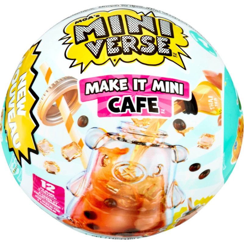 Mgas Miniverse 531067-EU MGAs Miniverse- Make It Mini Foods: Cafe in PDQ Series 4