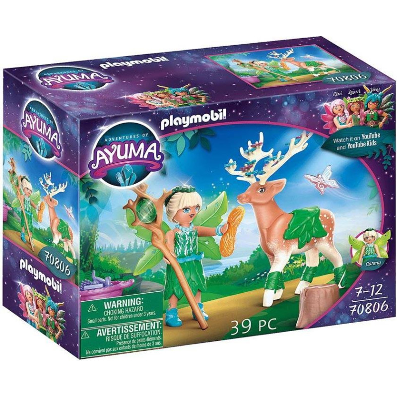 Playmobil Forest Fairy z Tajemniczym Zwierzątkiem 70806