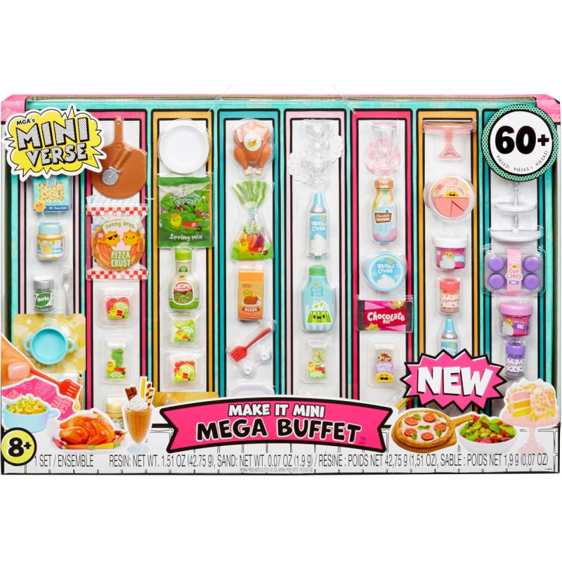 Mgas Miniverse 541301-EUC MGAs Miniverse - Make It Mini Mega Buffet