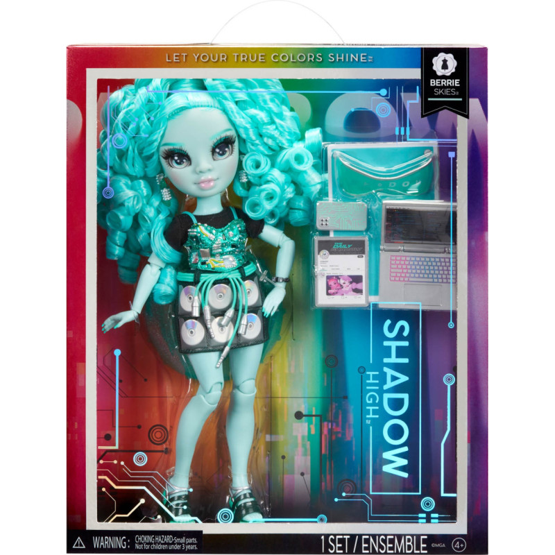 Shadow High Fashion Doll- Green 592808 593225EUC