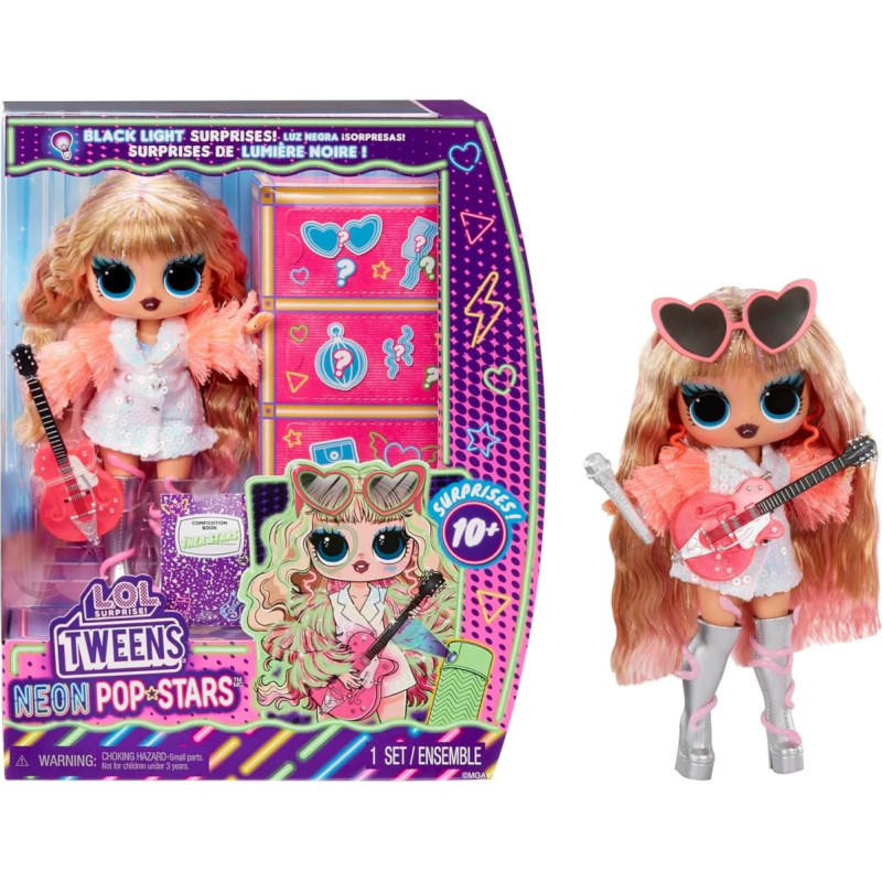 Lol Surprise 120650-EUC L.O.L. Surprise Tweens Neon Pop Stars - Thea Stars