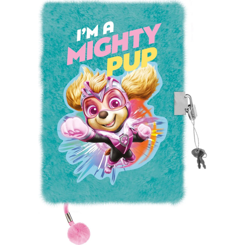 Bambino Paw Patrol Hairy Diary with padlock A5 96K 1150