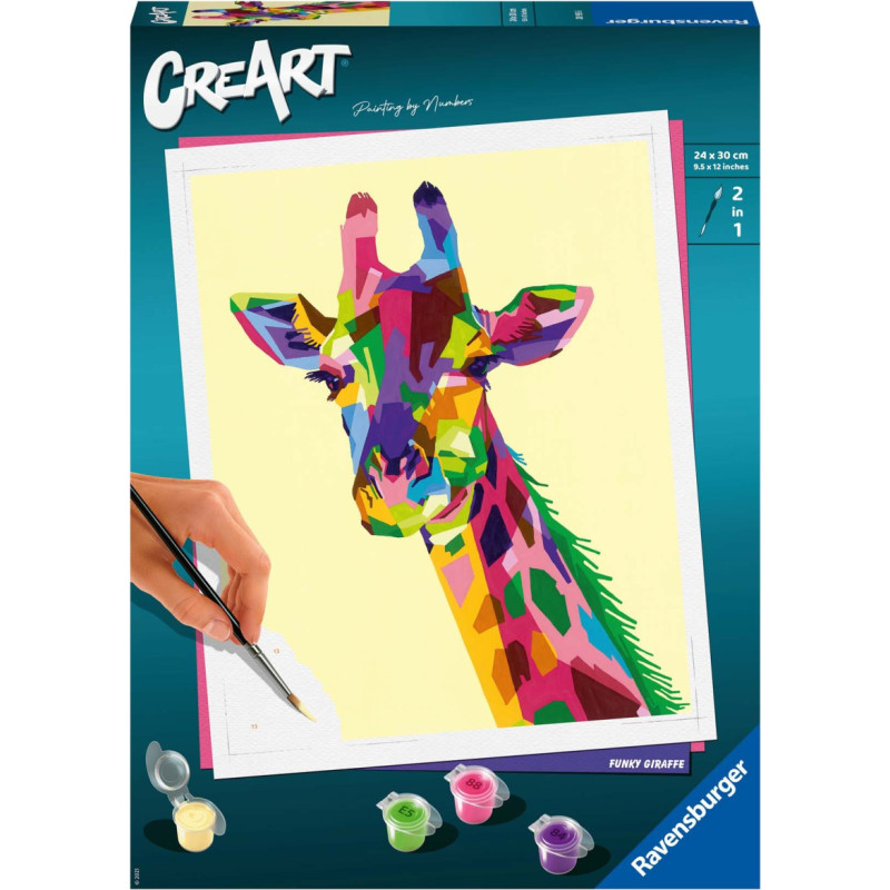 Creart PBN: Funky Giraffe 28993