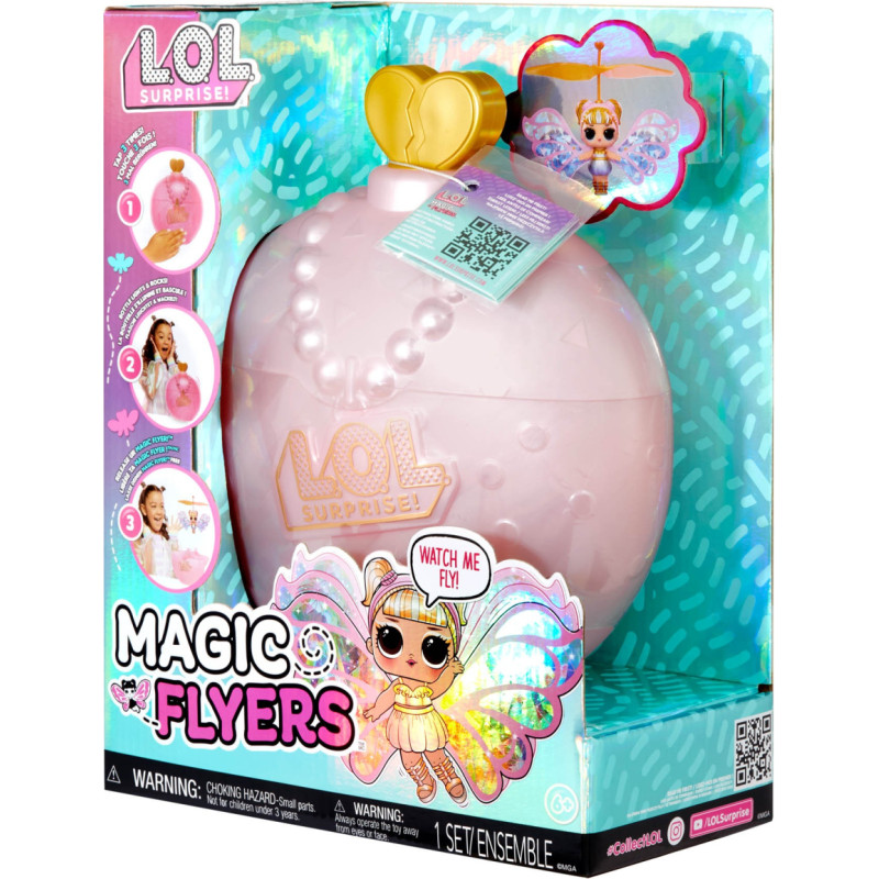 Lol Surprise 593546 L.O.L. Surprise Magic Wishies Flying Tot- Pink Wings