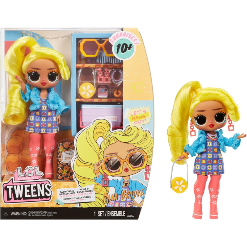 Lol Surprise 591658EUC L.O.L. Surprise Tweens Core Doll - Hana Groove