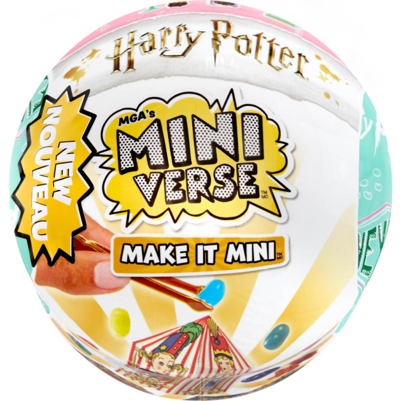 Mgas Miniverse - Make It Mini Harry Potter Honeydukes Playset 523734-EUC