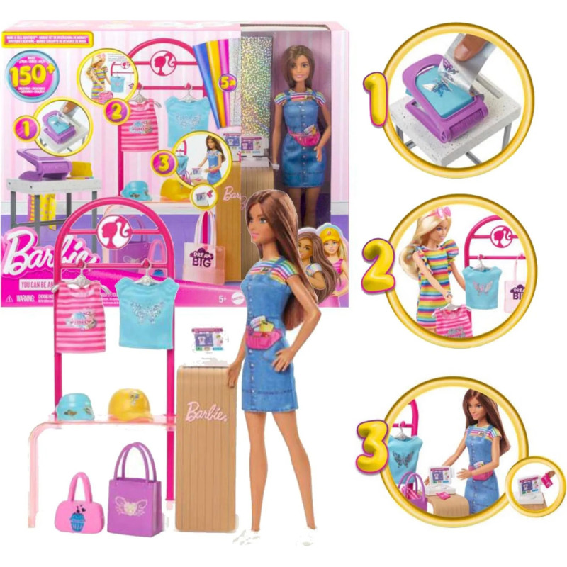 Barbie Fashion Boutique doll playset HKT78
