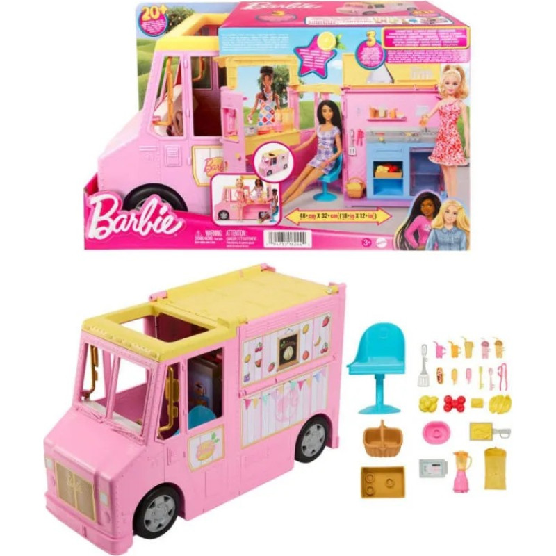 Barbie Lemonade Truck Playset HPL71 Mattel