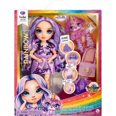 Rainbow High 120223-EU Classic Rainbow Fashion Doll- Violet (purple)
