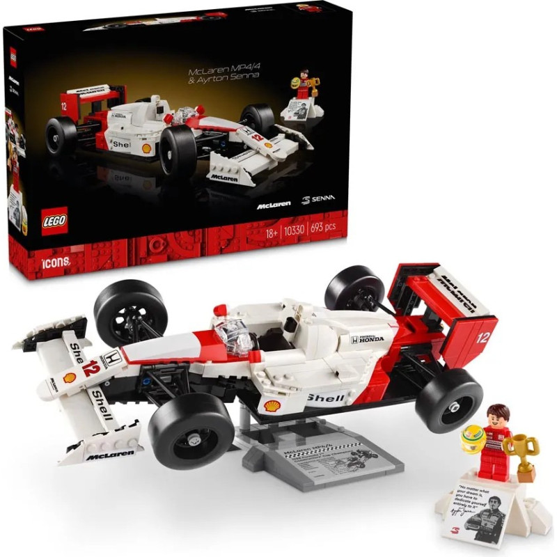 Lego Icons McLaren MP4/4 i Ayrton Senna 10330