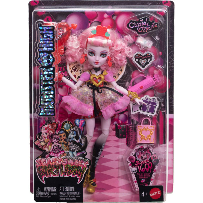 Monster High Scary Sweet Birthday Cupid Asteria JBG77