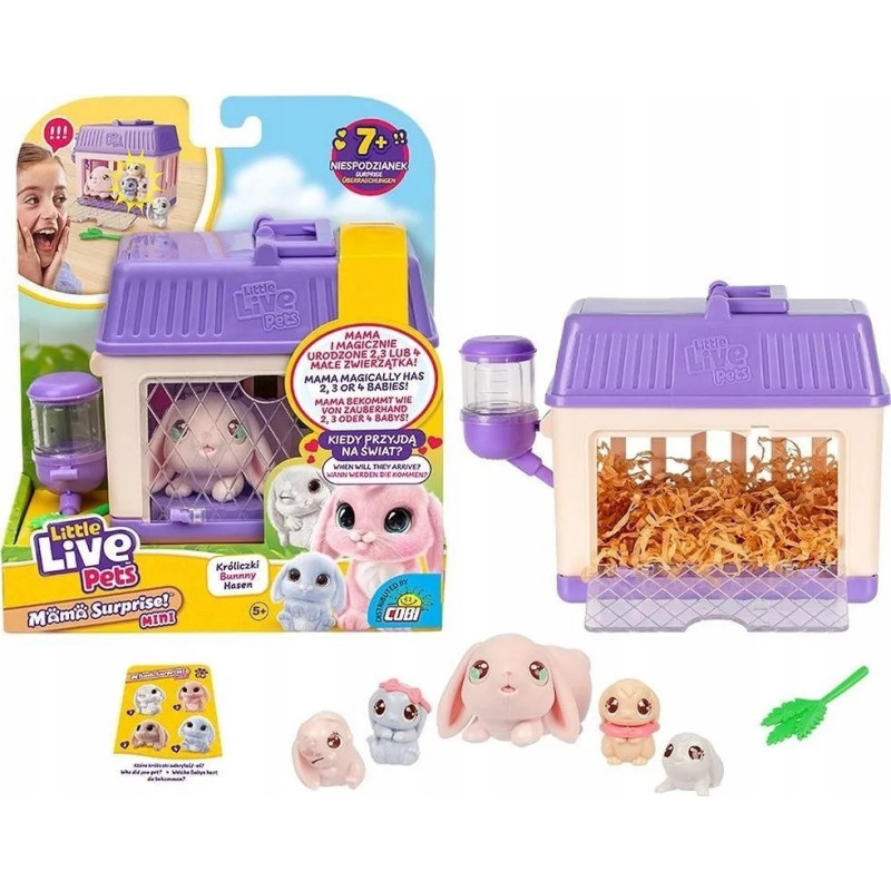 Moose Little Live Pets Mama Surprise Bunny 26625