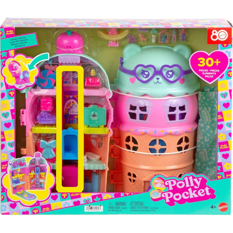 Mattel Polly Pocket Gelato House Playset JFT91
