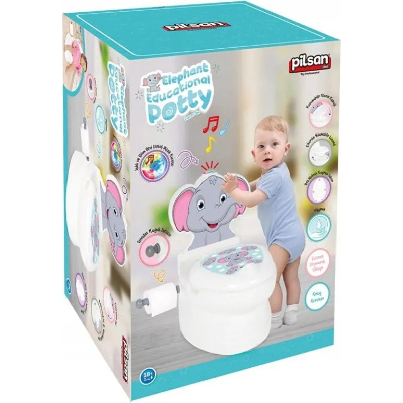 Pilsan Interaktywny Nocnik Toaleta słonik 07566