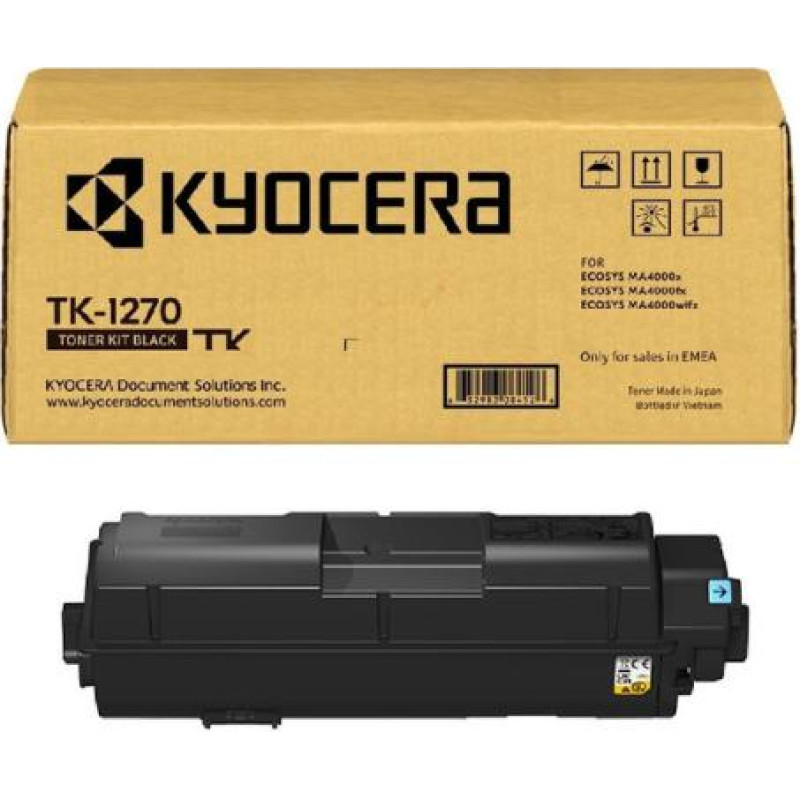 Kyocera Toner kit Kyocera TK-1270 (1T0C140NL0) BK 10K OEM