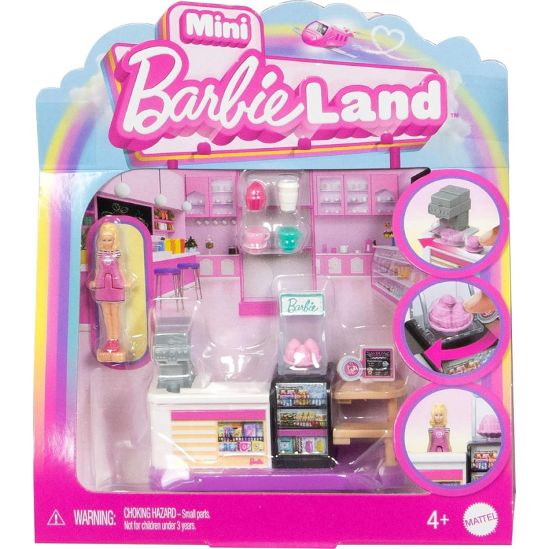 Barbie Mini BarbieLand Doll and Playset JCR31
