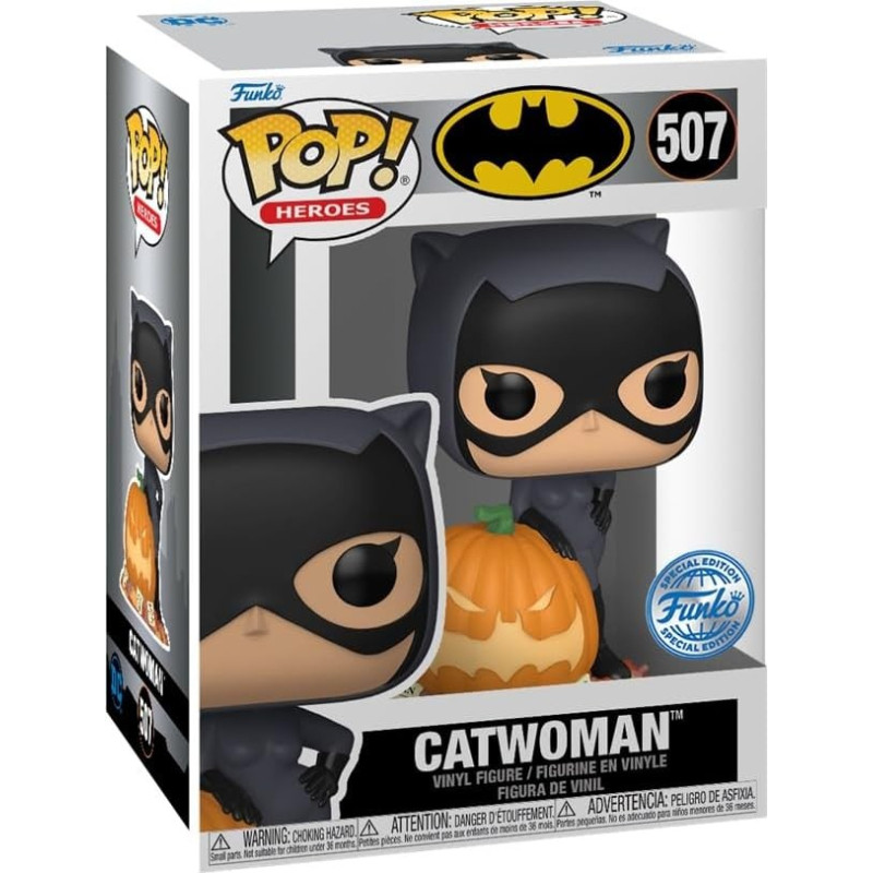 Funko 81956 Funko POP Vinyl Excl DC Catwoman w/Pumpkin
