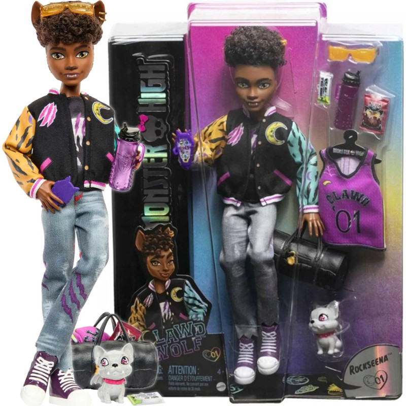 Monster High Clawd Wolf Doll HNF65