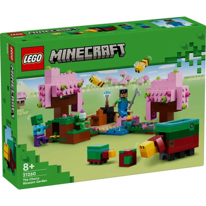 Lego Minecraft The Cherry Blossom Garden 21260