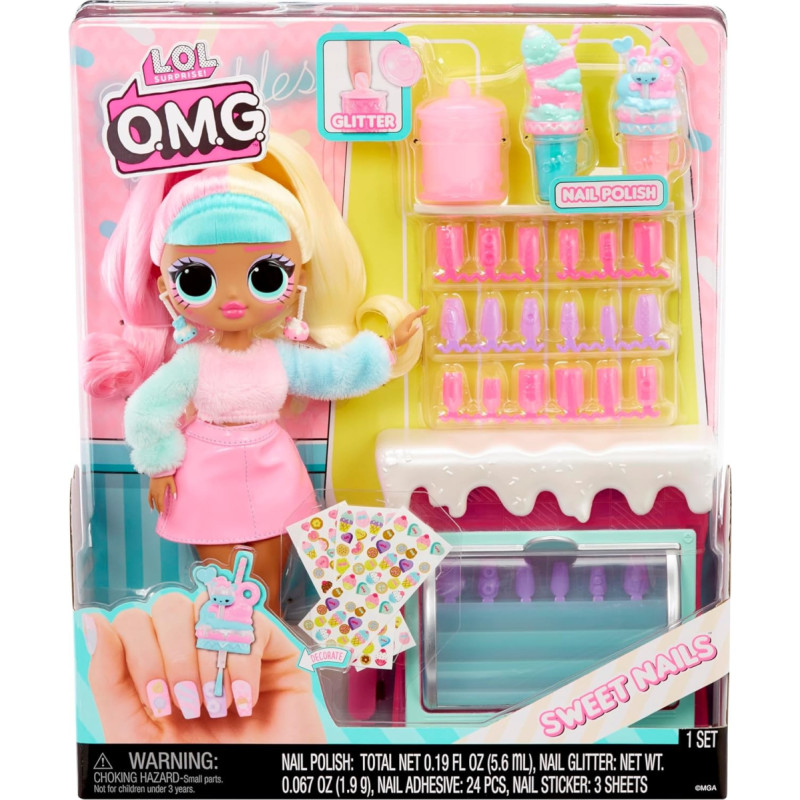 Lol Surprise 503781-EUC L.O.L. Surprise OMG Sweet Nails - Candylicious Sprinkles Shop