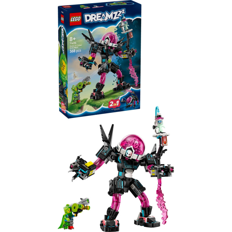 Lego Dreamzzz Mateo Vs. Cyber Brain Mech 71495