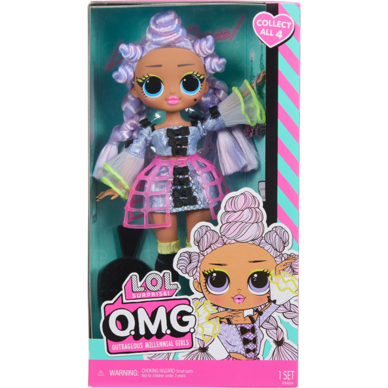 Lol Surprise 595656-EUC L.O.L. Surprise OMG Entry Doll Miss Royale