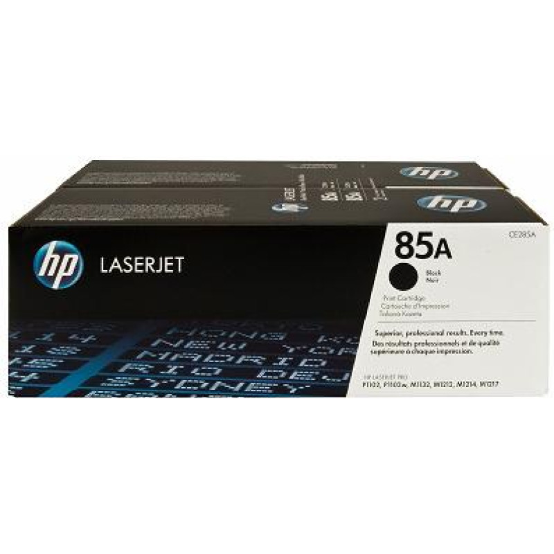 Hewlett-Packard Cartridge HP CE285AD BK (85A) 1600p. 2-pack OEM