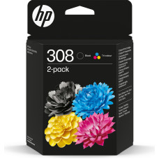 Hewlett-Packard Ink Cartridge HP No.308 (7FP21UE) BK +CMY 160+120p OEM