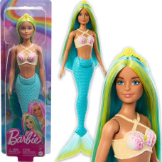 Barbie Mermaid Doll with Green & Blue Hair Blue Tail HRR03