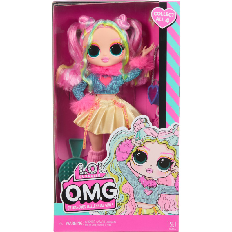 Lol Surprise 595649EUC L.O.L. Surprise OMG Entry Doll Bubblegum DJ