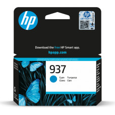 Hewlett-Packard Ink Cartridge HP Ink No.937 (4S6W2NE) CY 800p. OEM