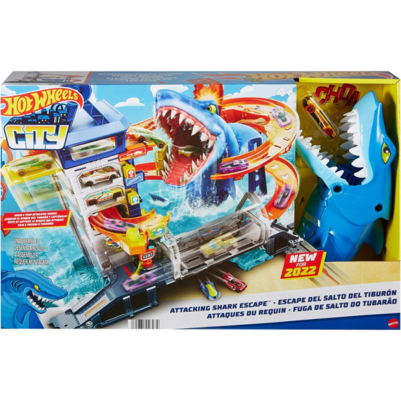 Hot Wheels Attacking Shark Escape HDP06