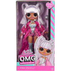 Lol Surprise 595632-EUC L.O.L. Surprise OMG Entry Doll Kitty K