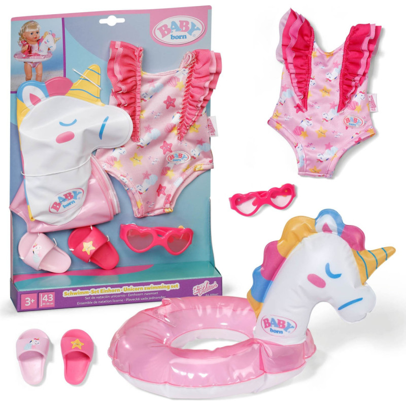Baby Born Swim Set Unicorn 839447