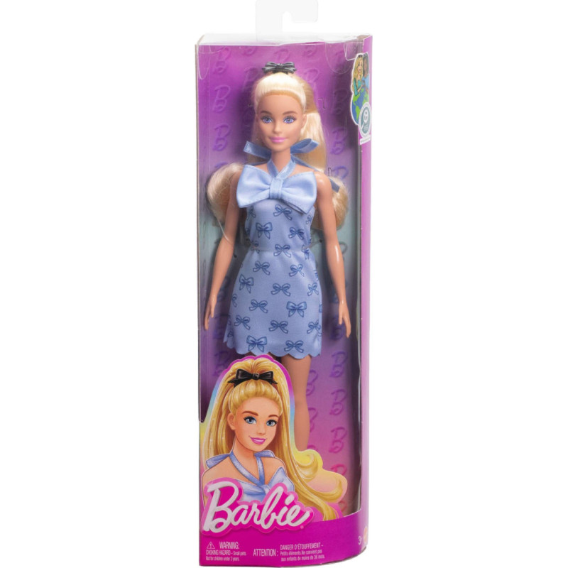 Barbie Fashionista Blue Bows doll HYT93