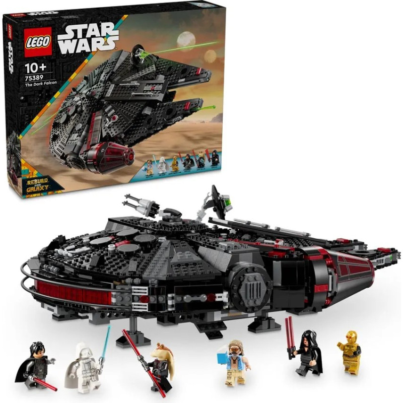 Lego Stat Wars Mroczny Sokół Millennium 75389