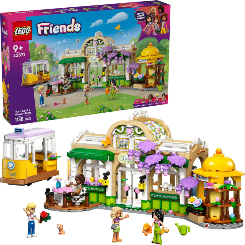 Lego Friends Plant Café & Flower Shop 42671