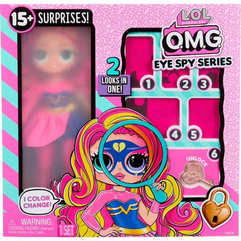 Lol Surprise 542667-EUC L.O.L. Surprise OMG Eye Spy - Superhero