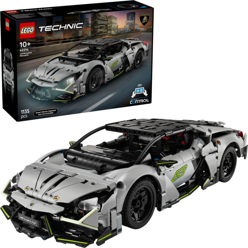 Lego Technic Lamborghini Revuelto Super Sports Car 42214