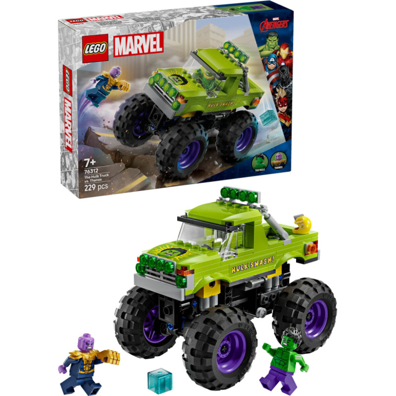 Lego Super Heroes The Hulk Truck Vs. Thanos 76312