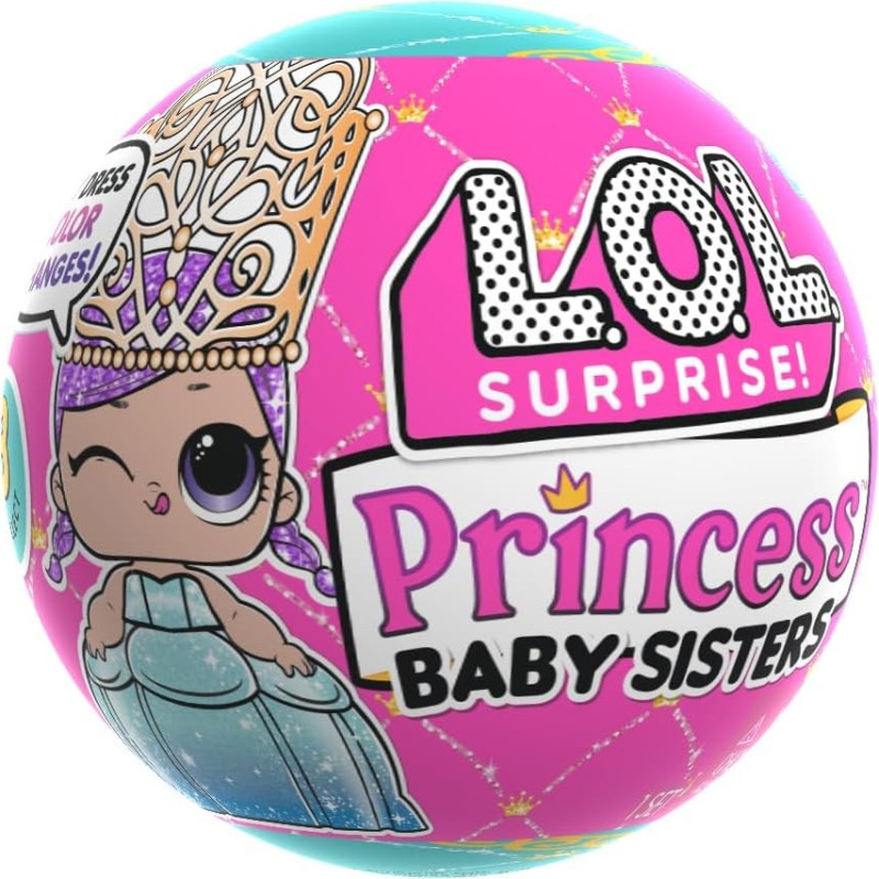 Lol Surprise 567523-EUC L.O.L. Surprise Princess Baby Sisters Asst