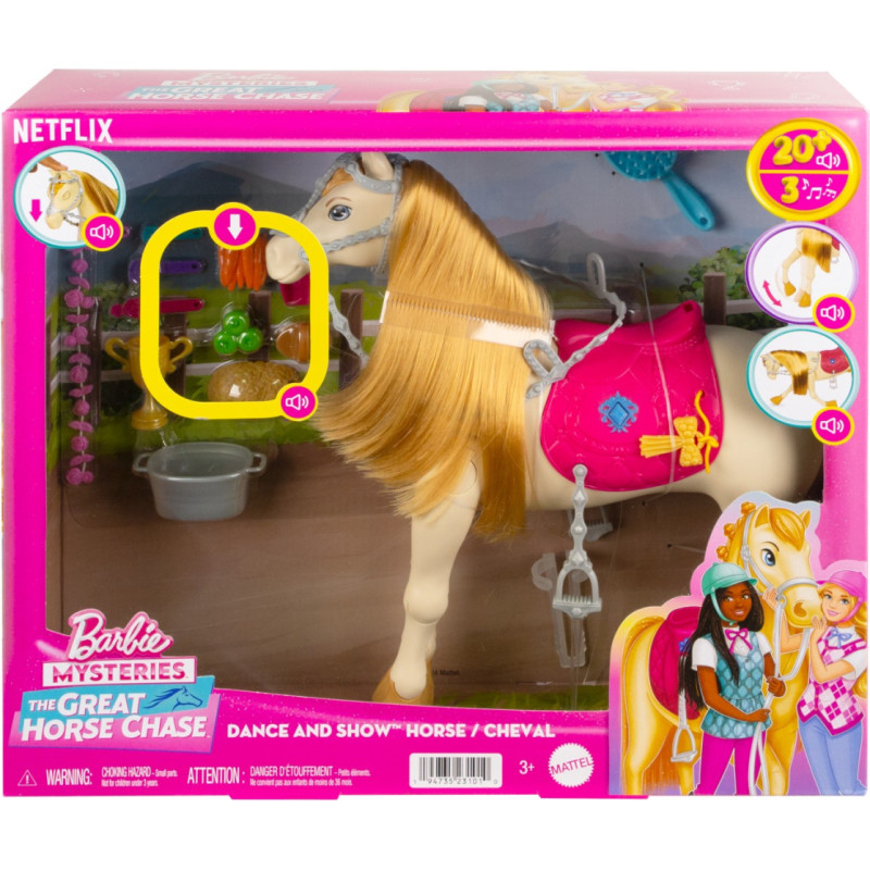 Barbie Mysteries Dance and Show Horse HXJ42