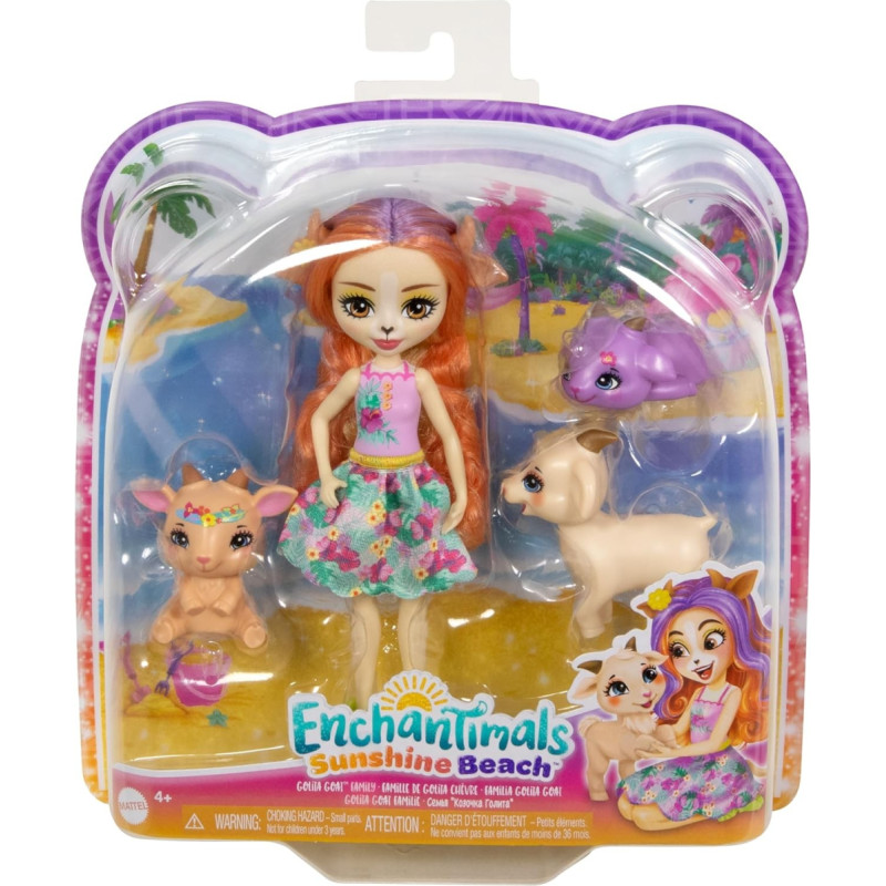 Enchantimals HXC00 Goat Family doll