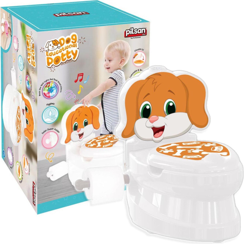 Pilsan Interaktywny Nocnik Toaleta Piesek z Klapą 07562