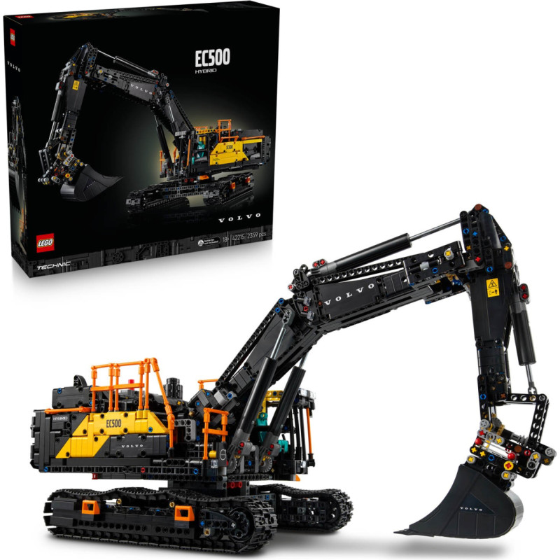 Lego Technic Volvo Ec500 Hybrid Excavator 42215