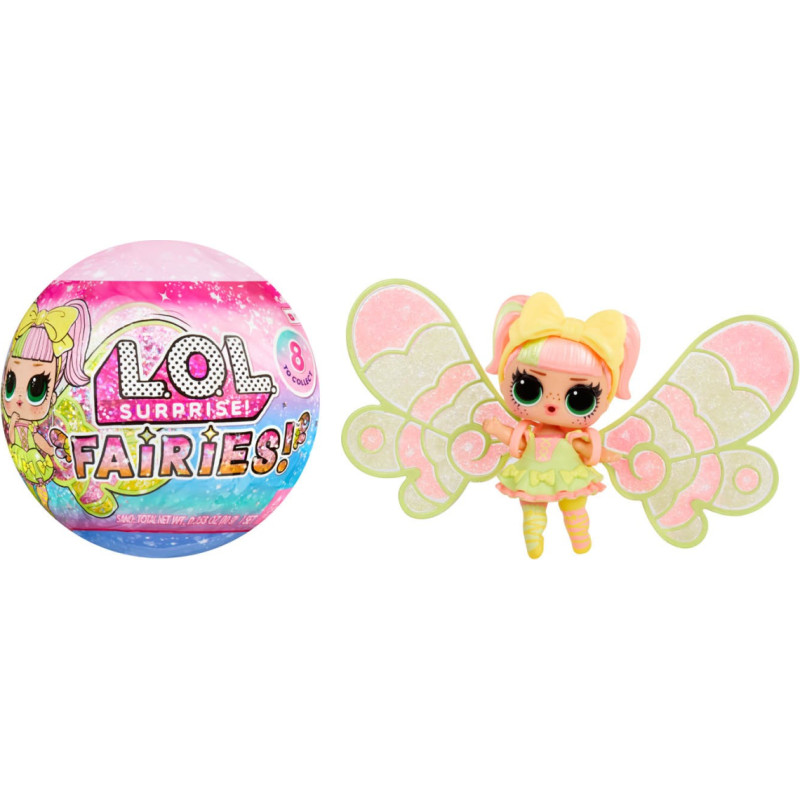 Lol Surprise 523918-EUC L.O.L. Surprise Fairy Tots Asst in PDQ