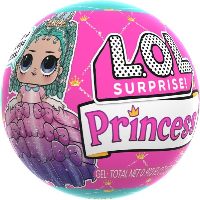 Lol Surprise 542193-EUC L.O.L. Surprise Princess Tots Asst