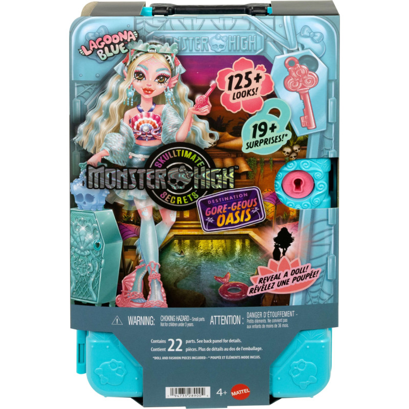 Monster High Goregeous Oasis Lagoona Blue Doll JDR51